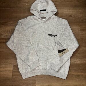 Fear of God Essentials white oatmeal